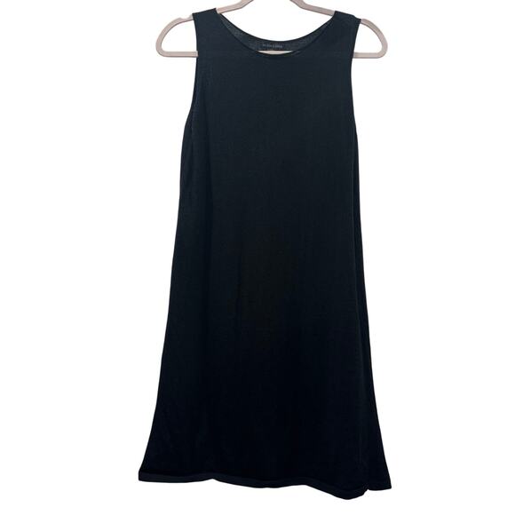 Eileen Fisher 100% Wool Sleeveless Knit Dress - Size XS - Picture 1 of 10